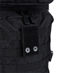 Adaptor MOLLE patch hook + loop small Negru - Personalizare Tactică Instantanee