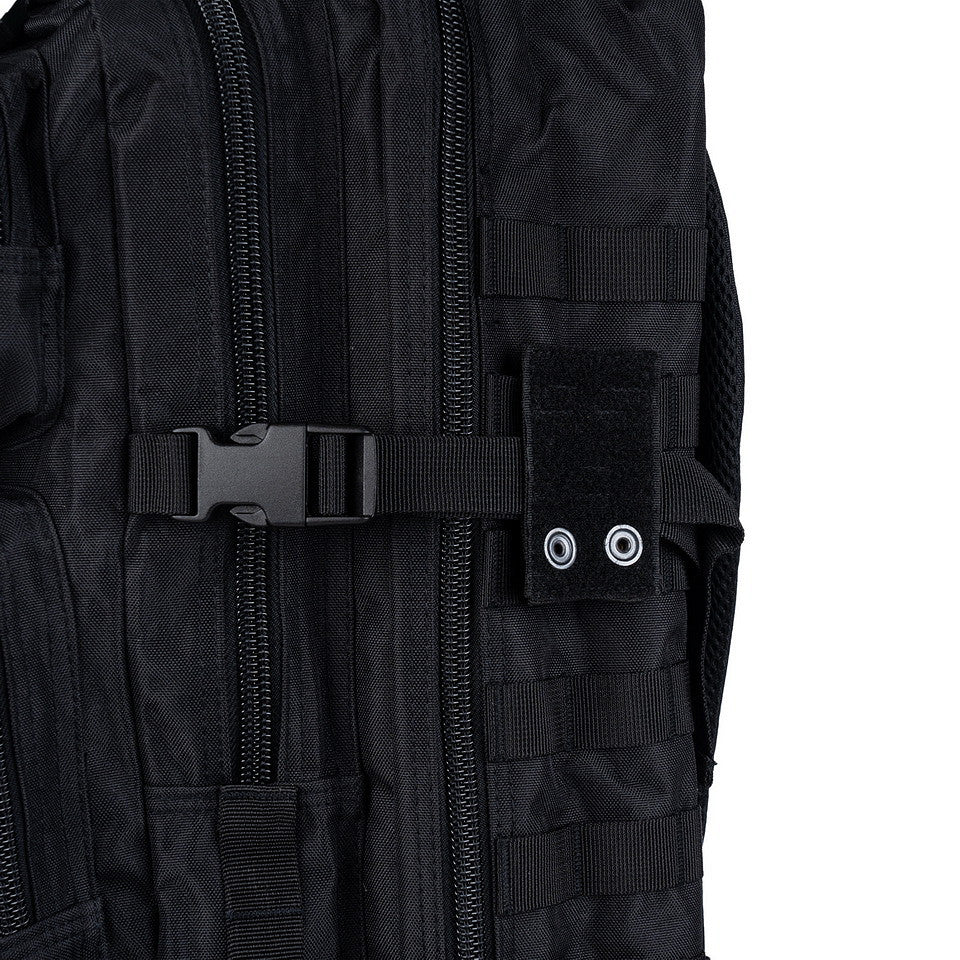 Adaptor MOLLE patch hook + loop small Negru - Personalizare Tactică Instantanee