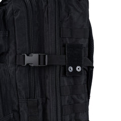 Adaptor MOLLE patch hook + loop small Negru - Personalizare Tactică Instantanee