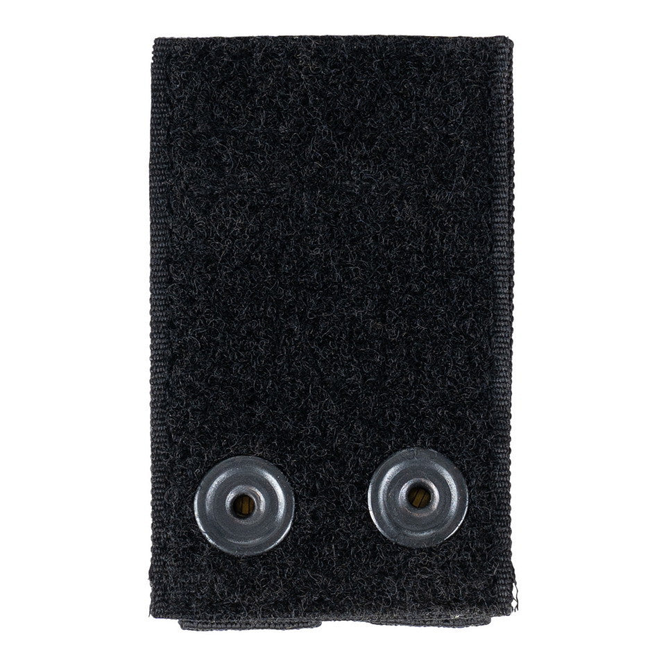 Adaptor MOLLE patch hook + loop small Negru - Personalizare Tactică Instantanee