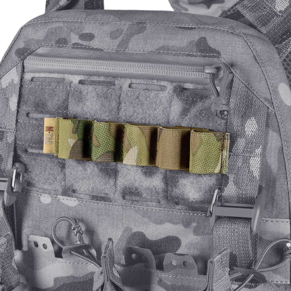 Adaptor MOLLE Portcartuș Elite M-Tac Multicam – 5 Cartușe Cal. 12, Tegris - poza 8