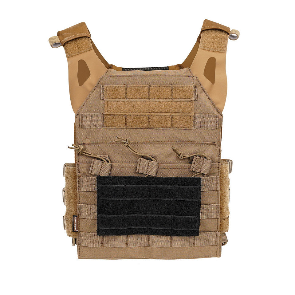 Adaptor Patch MOLLE Hook + Loop Big Negru - Personalizare Tactică Rapidă