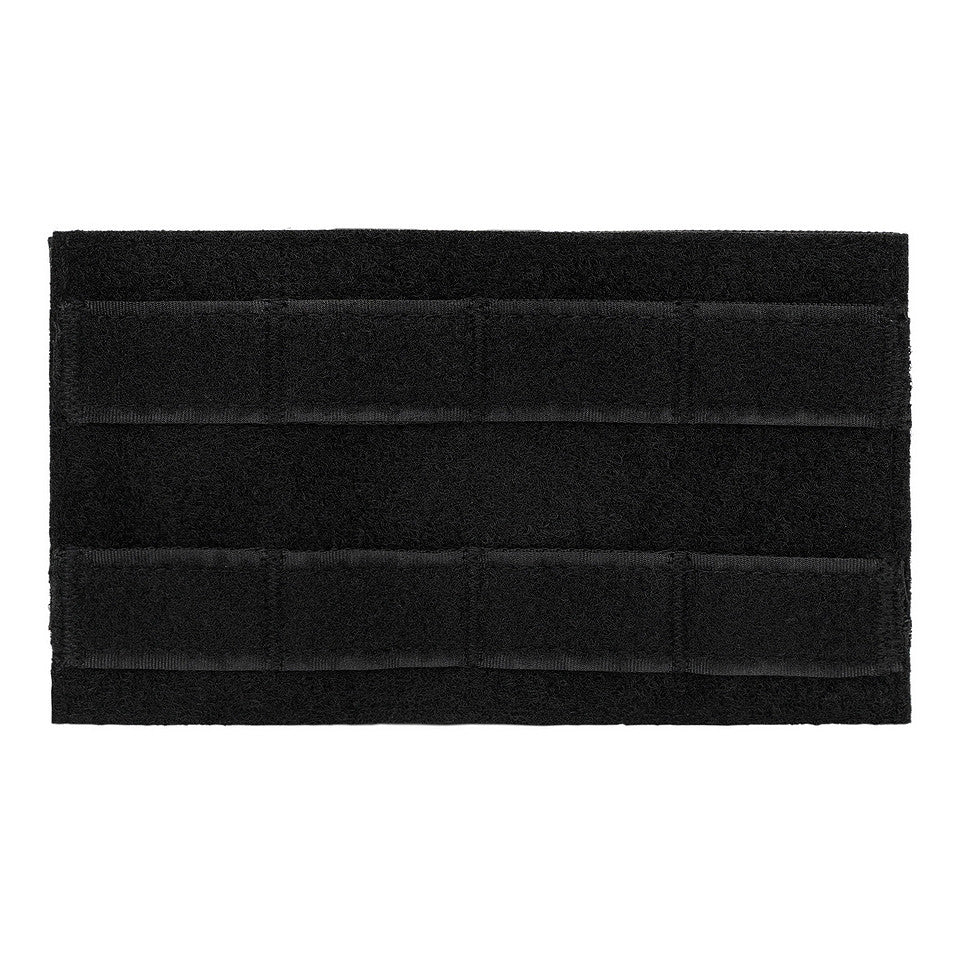 Adaptor Patch MOLLE Hook + Loop Big Negru - Personalizare Tactică Rapidă
