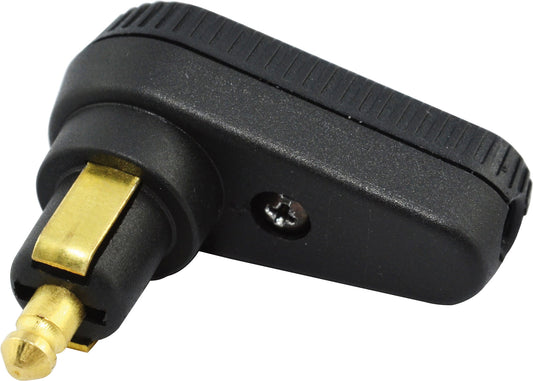 Adaptor Priza Moto Unghiular DIN Louis - Design Plat, Universal