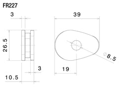 Adaptor Semnalizare Rizoma Honda/Yamaha - PVC, Montaj Perfect