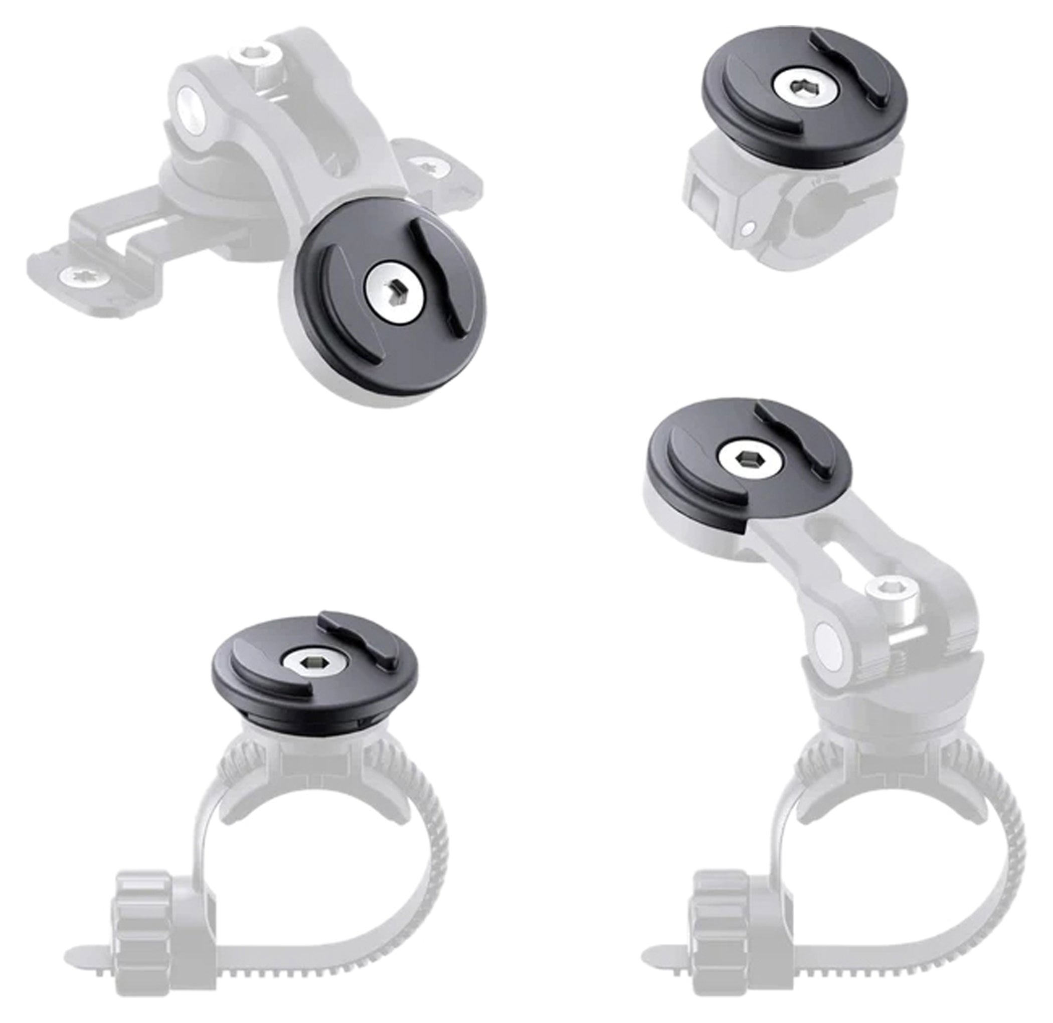 Adaptor SP Connect Head pentru Suporturi Moto - Montare Rapidă