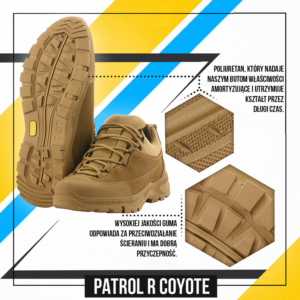 Adidași Tactici Patrol R M-Tac - Coyote, Impermeabili