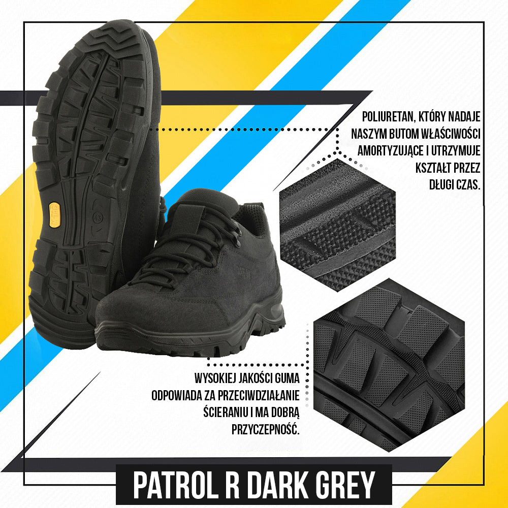Adidași Tactici Patrol R M-Tac - Gri Închis