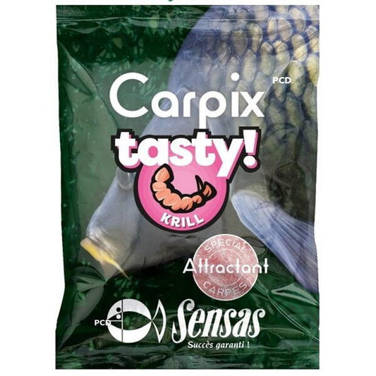Aditiv Carp Tasty Krill Sensas - Atractant Puternic Crap, 300g