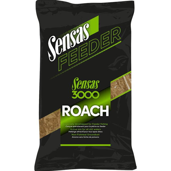 Aditiv Feeder 3000 Roach SENSAS - Atractant Crap Roșu, 1kg