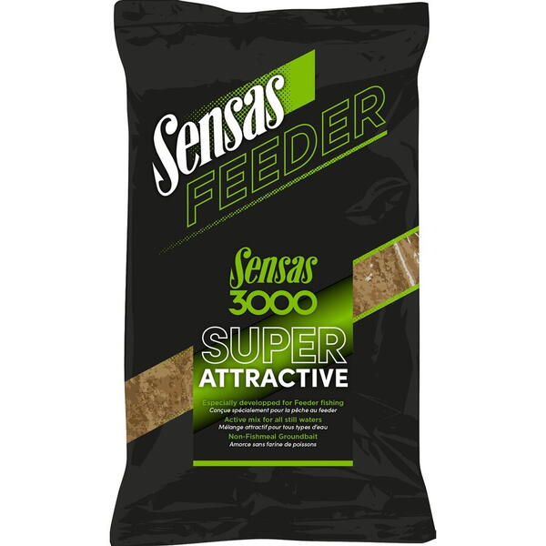 Aditiv Feeder 3000 Super Attractive Sensas - Nada Irezistibilă 1KG