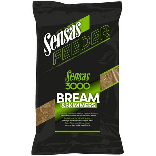 Aditiv Feeder Bream Skimmers SENSAS - 1kg, Arome Dvs. Perfecte