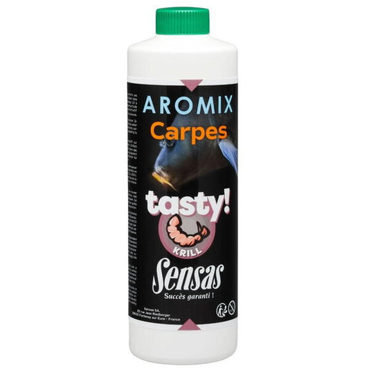 Aditiv Lichid Carp Tasty Aromix Krill SENSAS - Atractant Puternic Crap