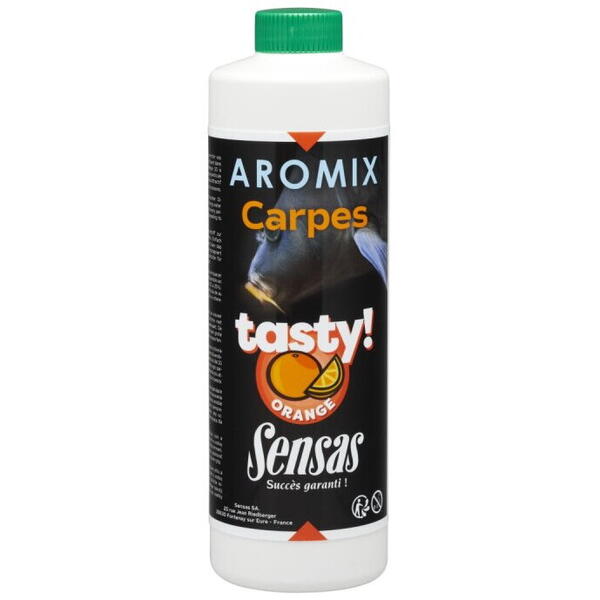 Aditiv Lichid Sensas Aromix Orange 500ml - Atracție Crap, Eficiență Sporită