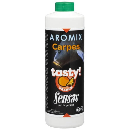 Aditiv Lichid Sensas Aromix Orange 500ml - Atracție Crap, Eficiență Sporită