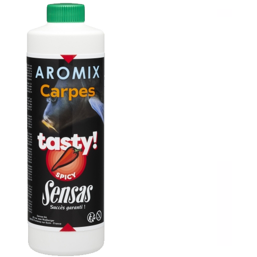 Aditiv Lichid Sensas Aromix Strawberry 500ml - Atracție Crap, Aroma Căpșuni