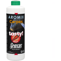 Aditiv Lichid Sensas Aromix Strawberry 500ml - Atracție Crap, Aroma Căpșuni