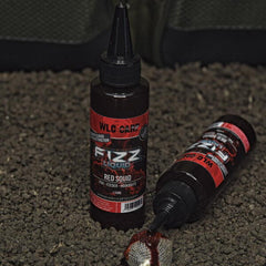 Aditiv Lichid WLC Fluo Fizz Red Squid 115ml - Atractant Rapid Crap