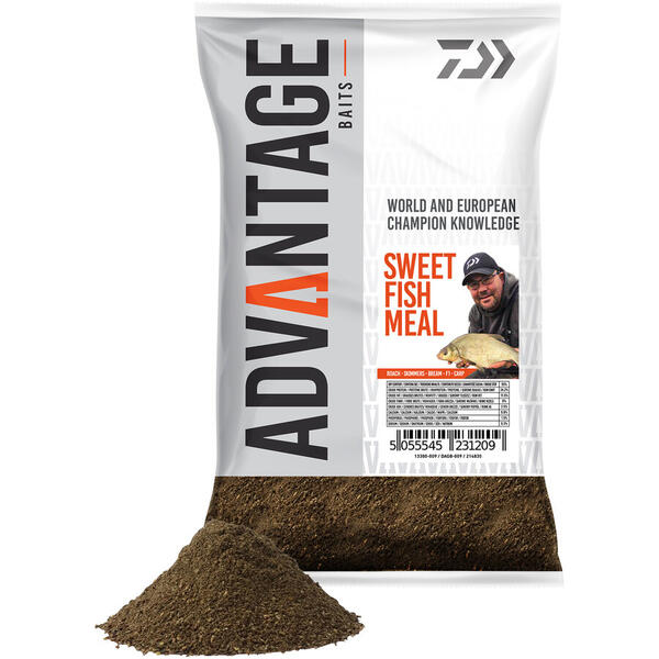 Aditiv Pescuit DAIWA NADA SWEET FISHMEAL 1KG - Atractant Puternic
