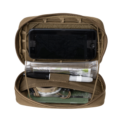 Pouch Admin Helikon-Tex Multicam® Black, Sistem MOLLE/PALS