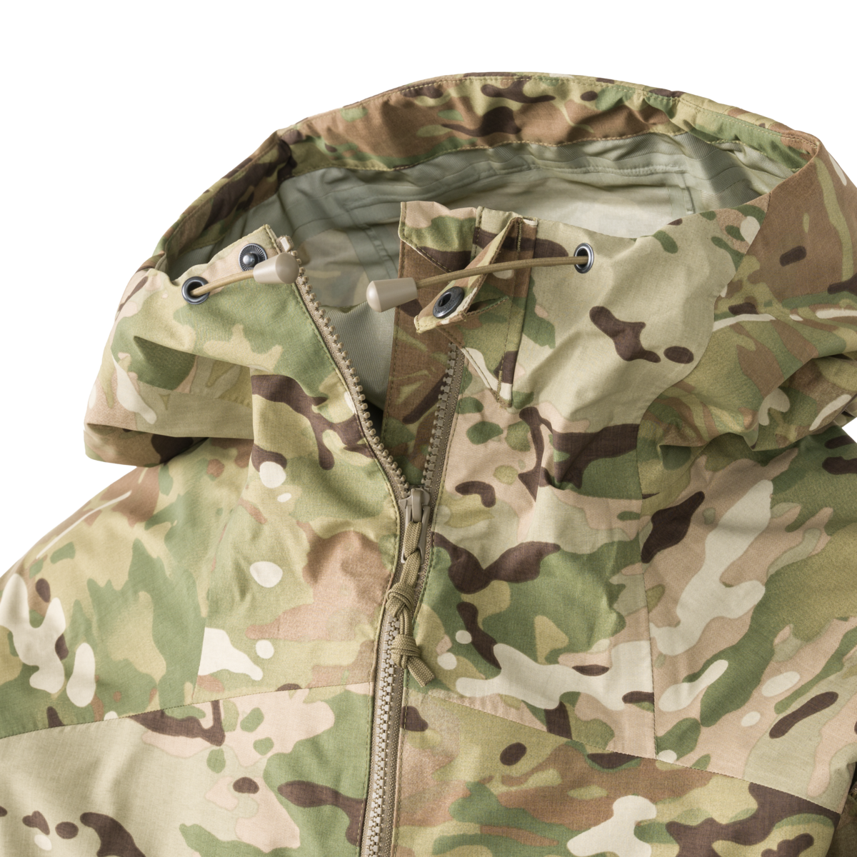 Geacă Hardshell Vanguard Helikon-Tex MultiCam – Membrană 3L, Impermeabilă - poza 8
