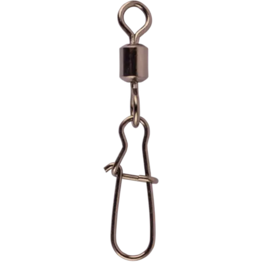 Agrafă cu Vârtej Power Duo Lock Mustad - 35kg Rezistență, 10 buc