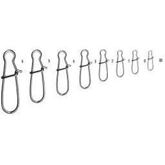 Agrafă Duo Lock Mustad Nr.1 - Rezistență 55KG, Set 10 Bucăți