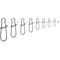 Agrafă Duo Lock Mustad Nr.2 - Rezistență 55kg, 10buc