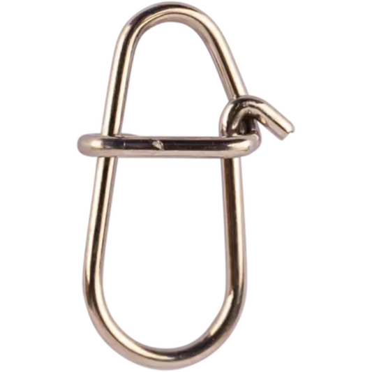 Agrafă Mustad Power Lure Snap - Rezistență 32kg, 10 bucăți