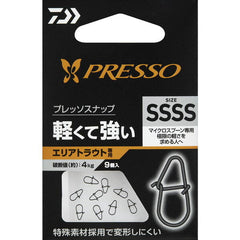 Agrafă Presso Snap SSSS 4KG DAIWA - Rezistență, Schimbare Rapidă Naluci