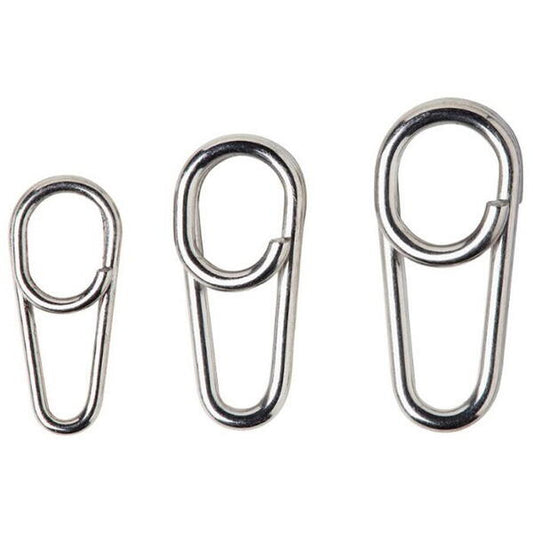 Agrafe Savage Gear Custom Salt Splitring Snaps M - Rezistență Marină