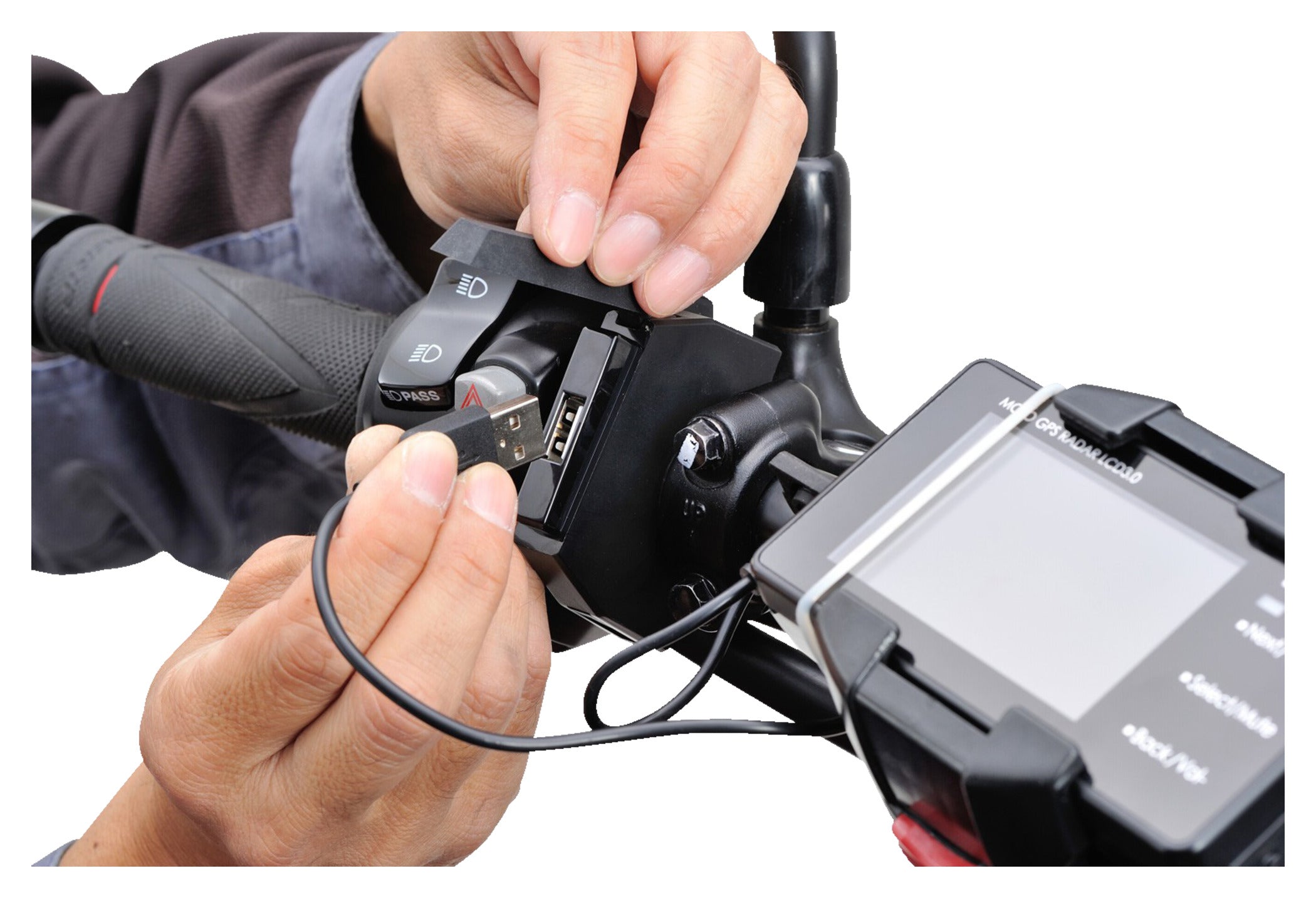 Alimentare USB Slim Daytona - Încărcare Moto Rapidă