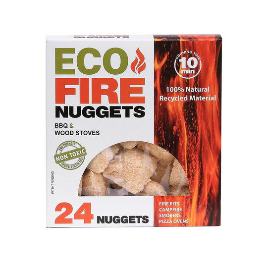 Amorsă Foc Eco Fire Nuggets 24pcs - Aprindere Rapidă și Ecologică