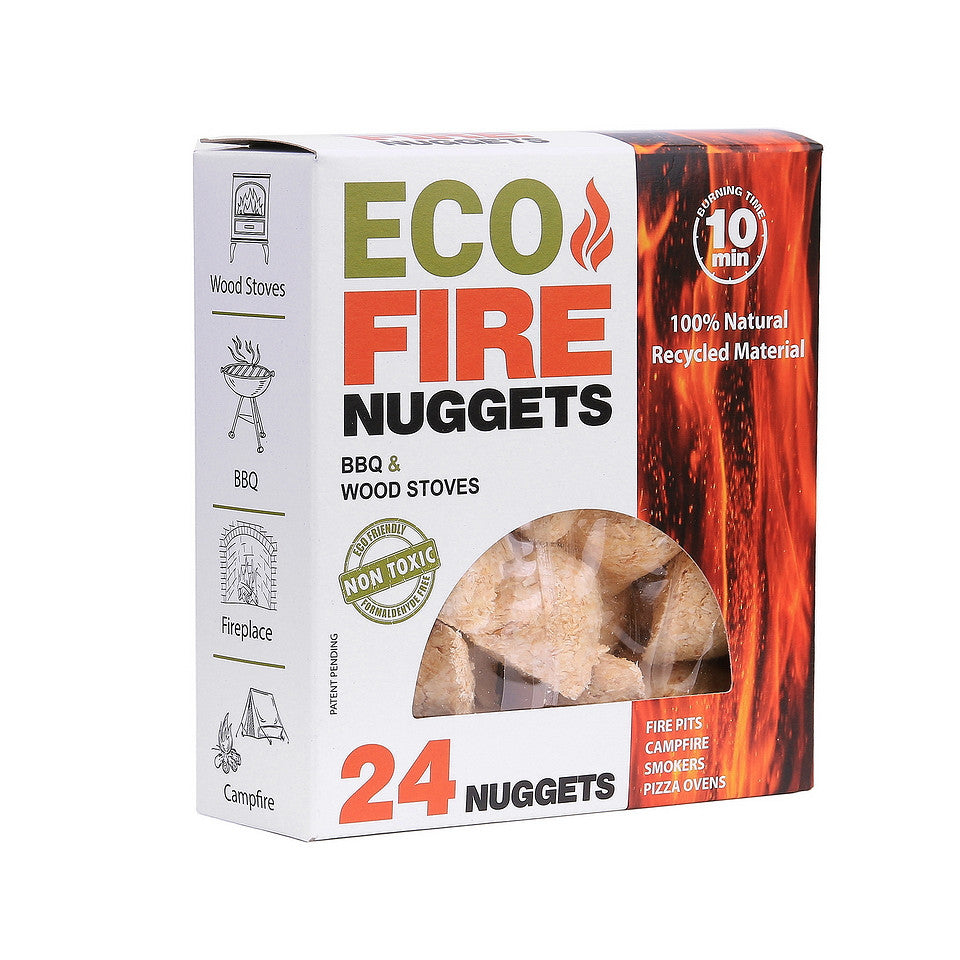 Amorsă Foc Eco Fire Nuggets 24pcs - Aprindere Rapidă și Ecologică