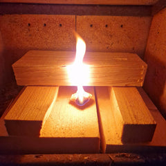 Amorsă Foc Eco Fire Nuggets 24pcs - Aprindere Rapidă și Ecologică
