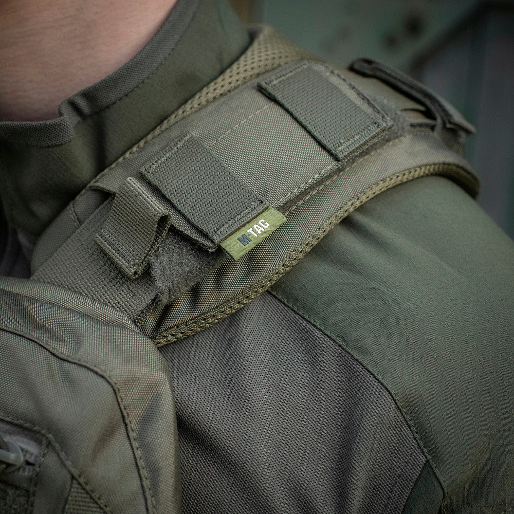 Amortizor Umăr Placă Cuirasă QRS M-Tac - Ranger Green