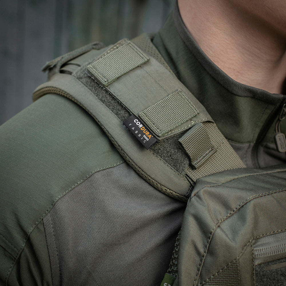Amortizor Umăr Placă Cuirasă QRS M-Tac - Ranger Green