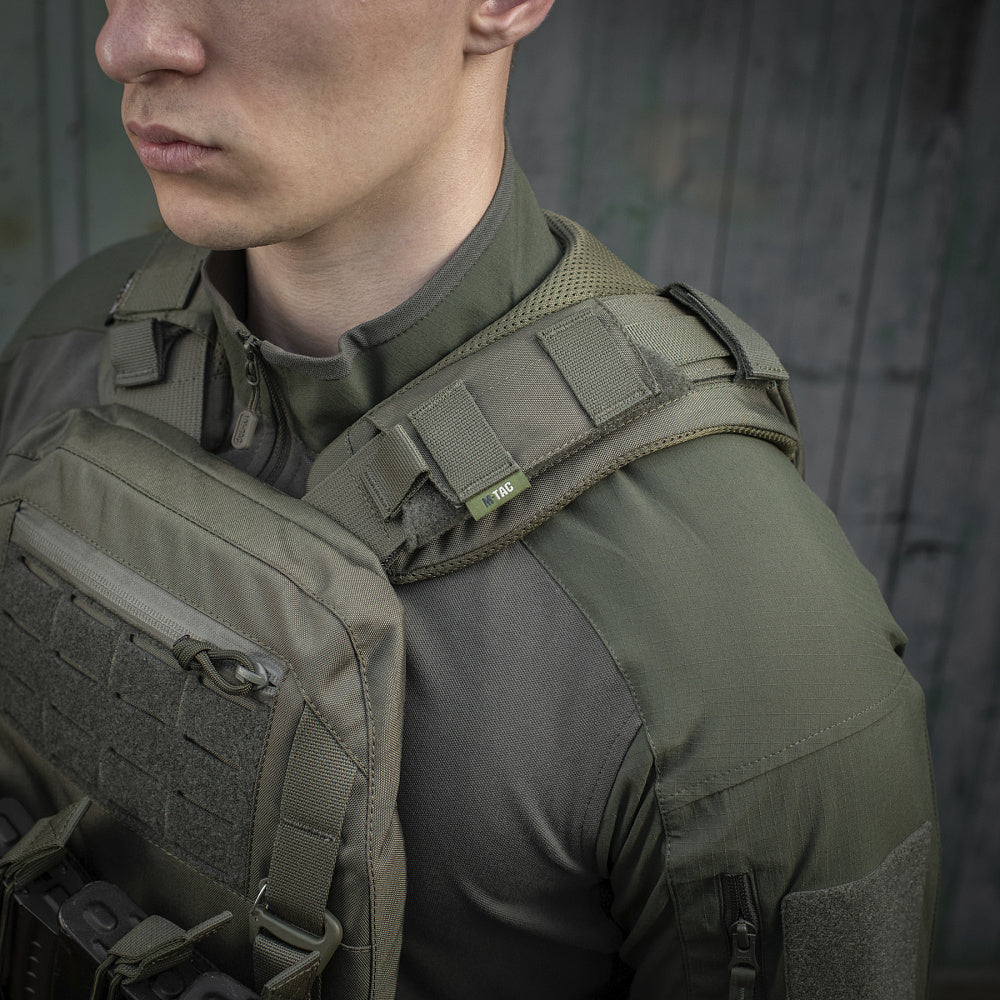 Amortizor Umăr Placă Cuirasă QRS M-Tac - Ranger Green