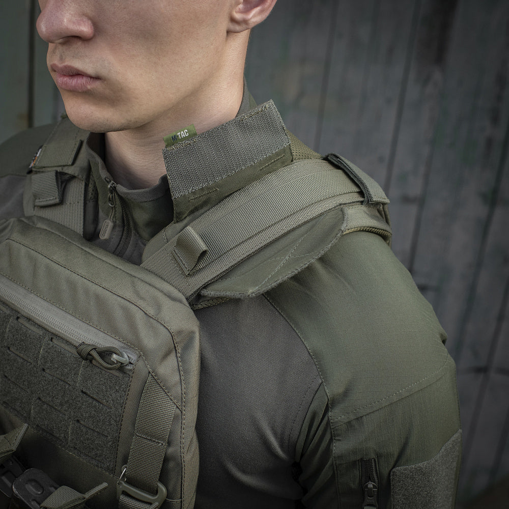 Amortizor Umăr Placă Cuirasă QRS M-Tac - Ranger Green