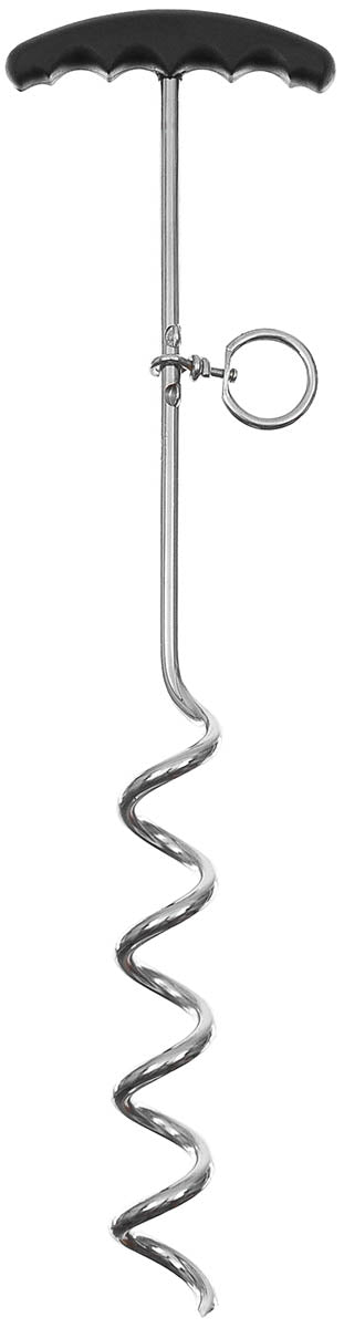 Ancoră Spiralată Metalică MFH - Mâner Plastic, 45 cm