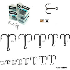 Ancoră Triplă Bronz Rotundă Mustad - Rezistență, Fiabilitate