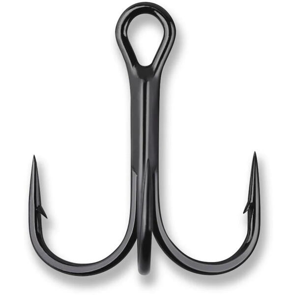 Ancoră Triplă Mustad Nichel Scurtă #3/0 - Rezistență Maximă, Prindere Sigură - 1