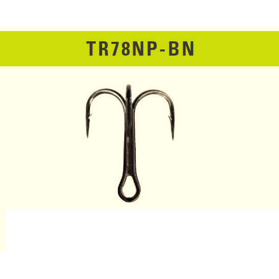 Ancoră Triplă Mustad Nichel Scurtă - Rezistență, 6 Bucăți - 1