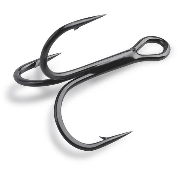 Ancoră Triplă Nichel Scurtă Mustad - Rezistență, Mărimea 4/0 - 2
