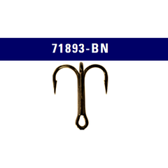 Ancoră Triplă Rotundă Mustad - Rezistență Nichel, 25buc - 1