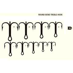 Ancoră Triplă Scurtă Mustad Nichel - Rezistență, 6 buc/set - 2