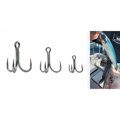 Ancoră Triplă Titan Steel Mustad - Rezistență Coroziune, Pescuit Răpitori - 2