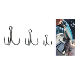 Ancoră Triplă Titan Steel Mustad - Rezistență Maximă, 5 buc. - 2