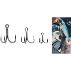 Ancore Triple Titan Steel MUSTAD - Rezistență Maximă, 5 buc/plic - 2