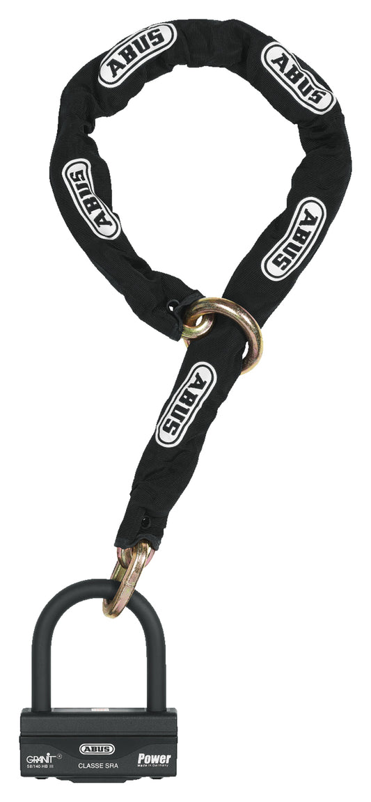 Antifurt Bicicletă/Moto GRANIT 58 12KS Black Loop ABUS - Nivel 19 Securitate